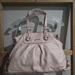 Coach Pink Leather Women's Bag